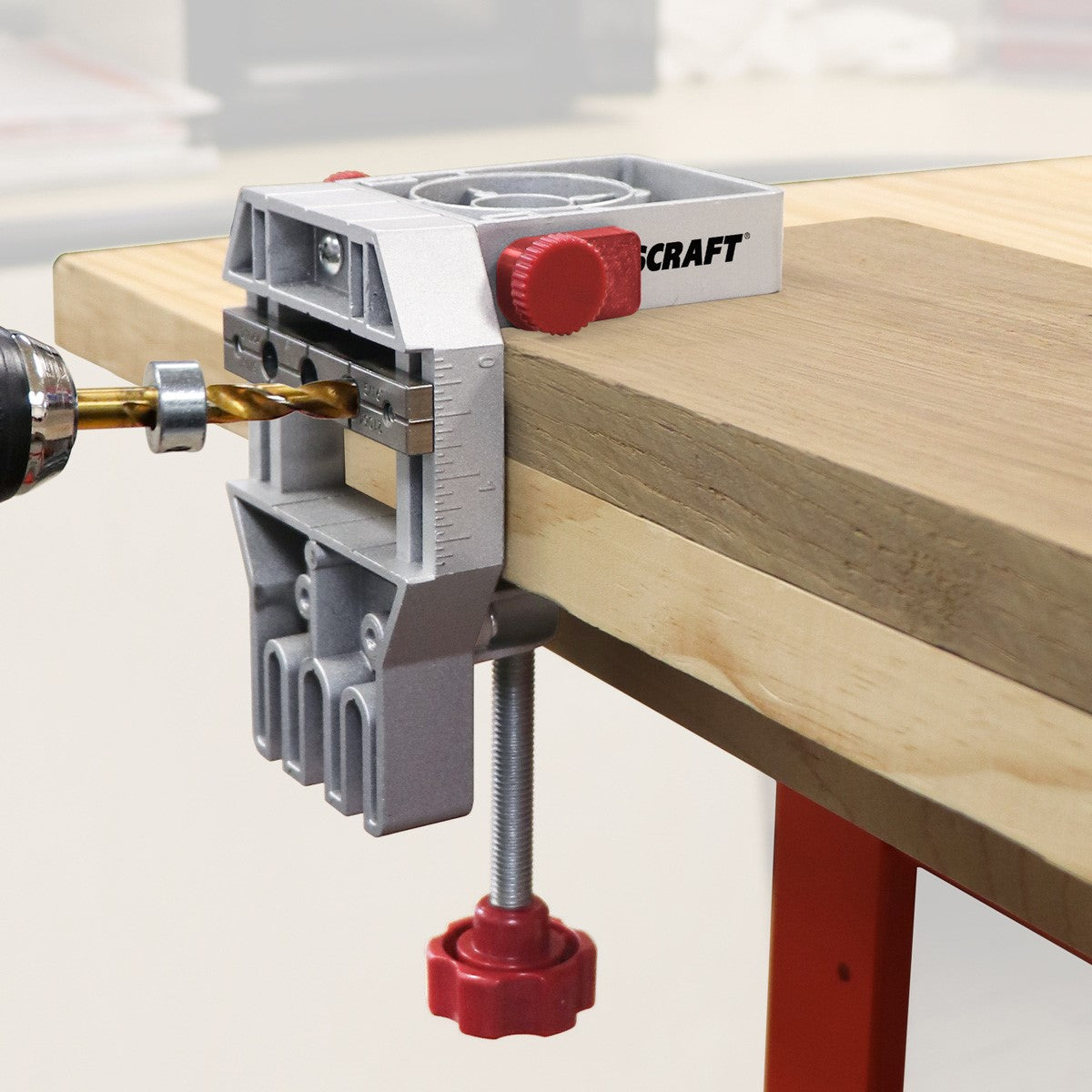 Milescraft JointMaster Dowelling Jig Adjustable Self-Centering Metric Dowel Jig