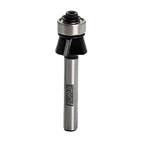 Torquata 25 Degree Bevel Trim Router Bits 1/4in Shank