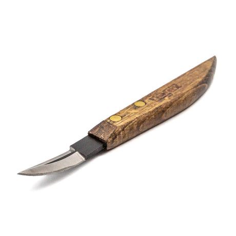 Narex PROFI Bent Carving Knife 45mm Blade for Woodcarving