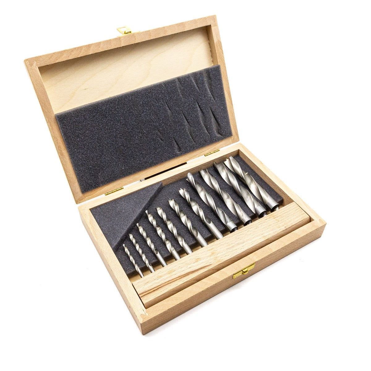 Fisch Professional Brad Point Drill Bits 11 Piece Set Metric HSS