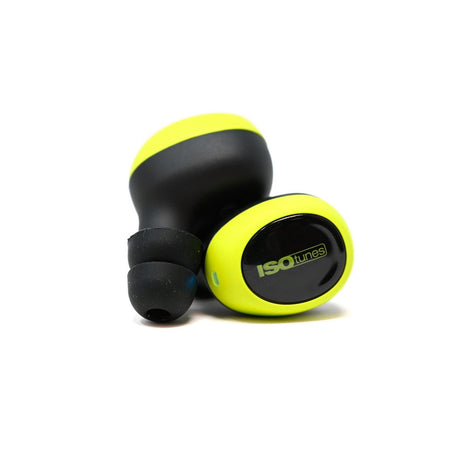 ISOtunes FREE 2.0 Wireless Bluetooth Earbuds - Safety Yellow