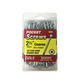 Milescraft Pocket Hole Screws - 8G 63mm Coarse Thread