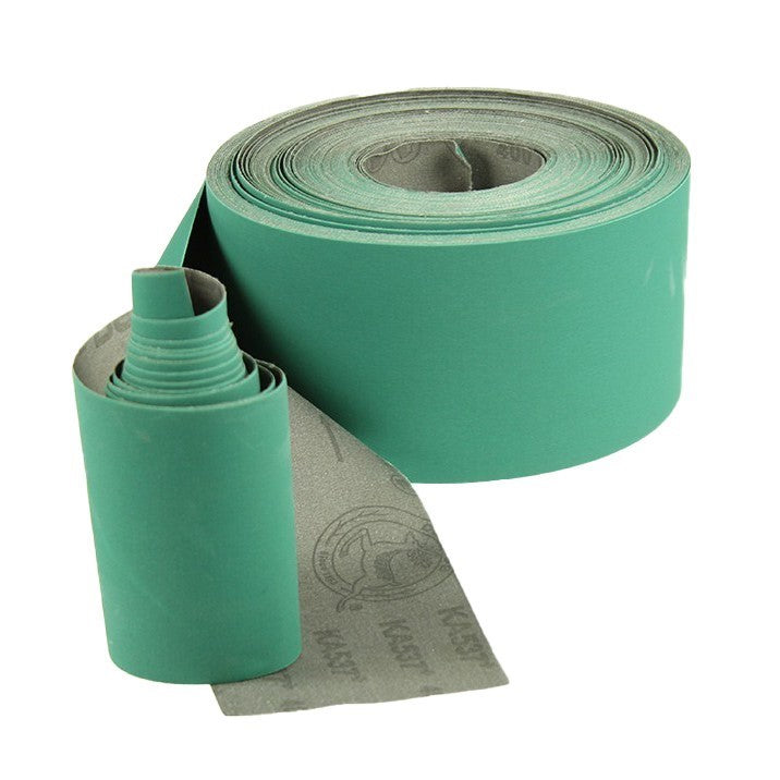 DeerFox 80 Grit Abrasive Sandpaper Roll Cloth Backed 100mm Wide 25m Long