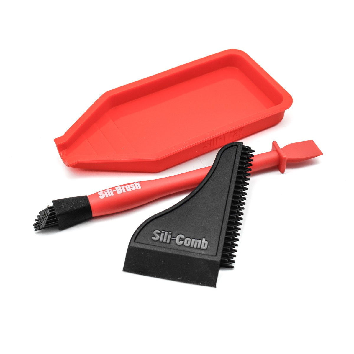 Sili-Glue Silicon Glue Application Set Non-Stick Brush and Spreader Set