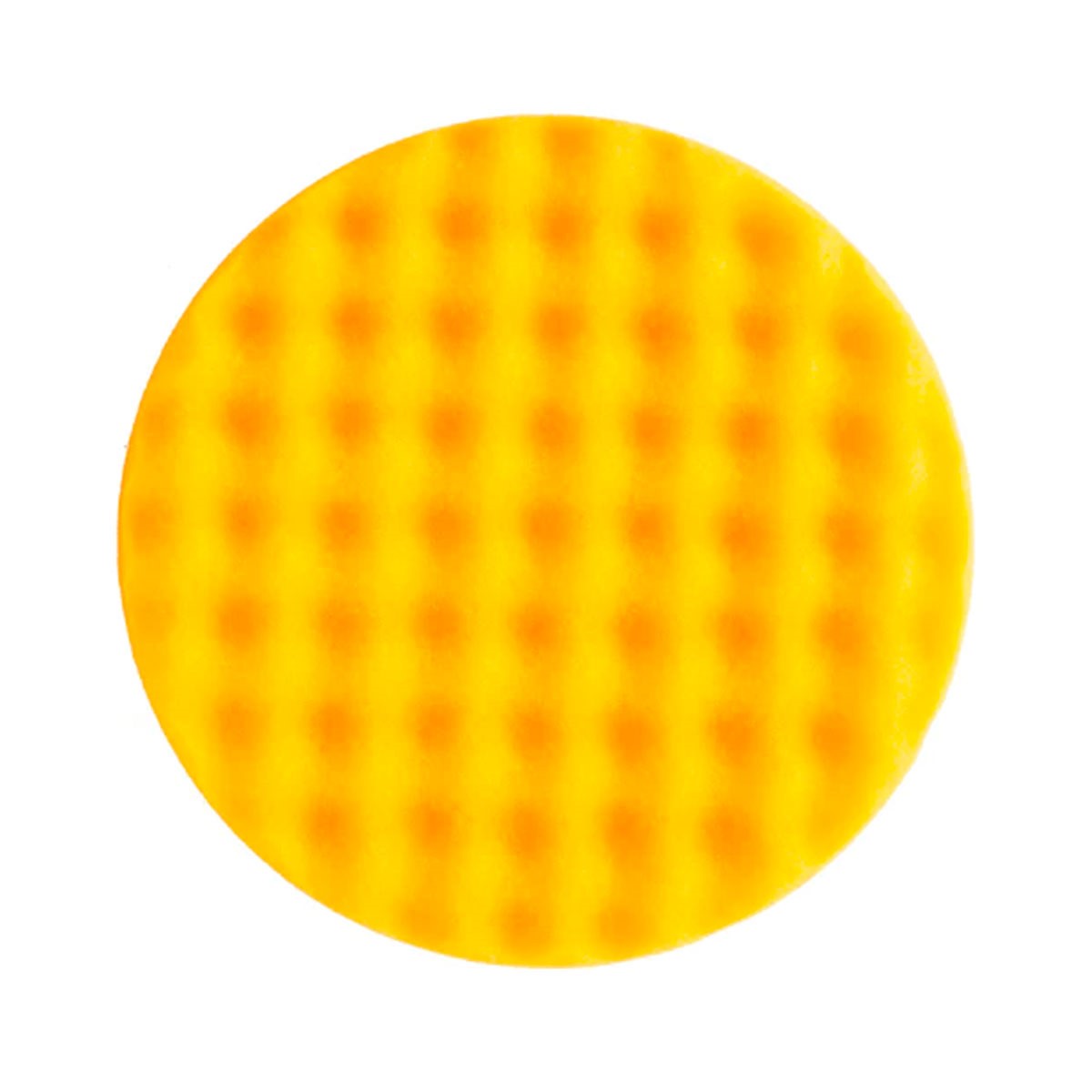 Mirka Polishing Foam Pad 150 x 25mm Yellow Waffle 2 Pack