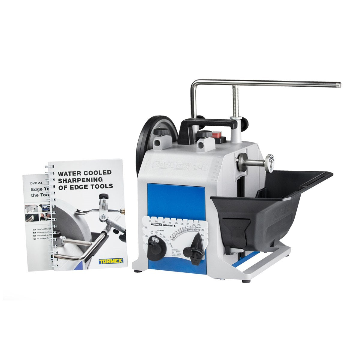 Tormek T-8 Wet Stone Grinder 250mm 200W Customisable Machine for Sharpening Knives and Tools