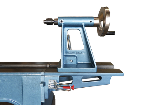 Vicmarc Swing Away Tailstock Support for VL300 Wood Lathes Made in Australia