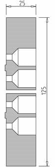 Vicmarc Plastic Jaws 125mm for VM90/100 Chuck for Wood Lathes