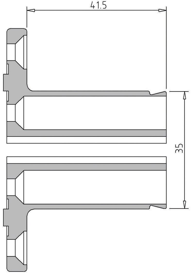 Vicmarc Pen Blank Jaws for VM90/100 Chuck for Wood Lathes