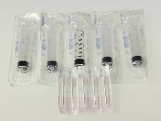 Glue Syringe & Needle Set - Pack of 5