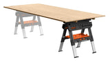 Pony Jorgensen 2-IN-1 Clamping Worktable & Sawhorse with Clamps & Accessories