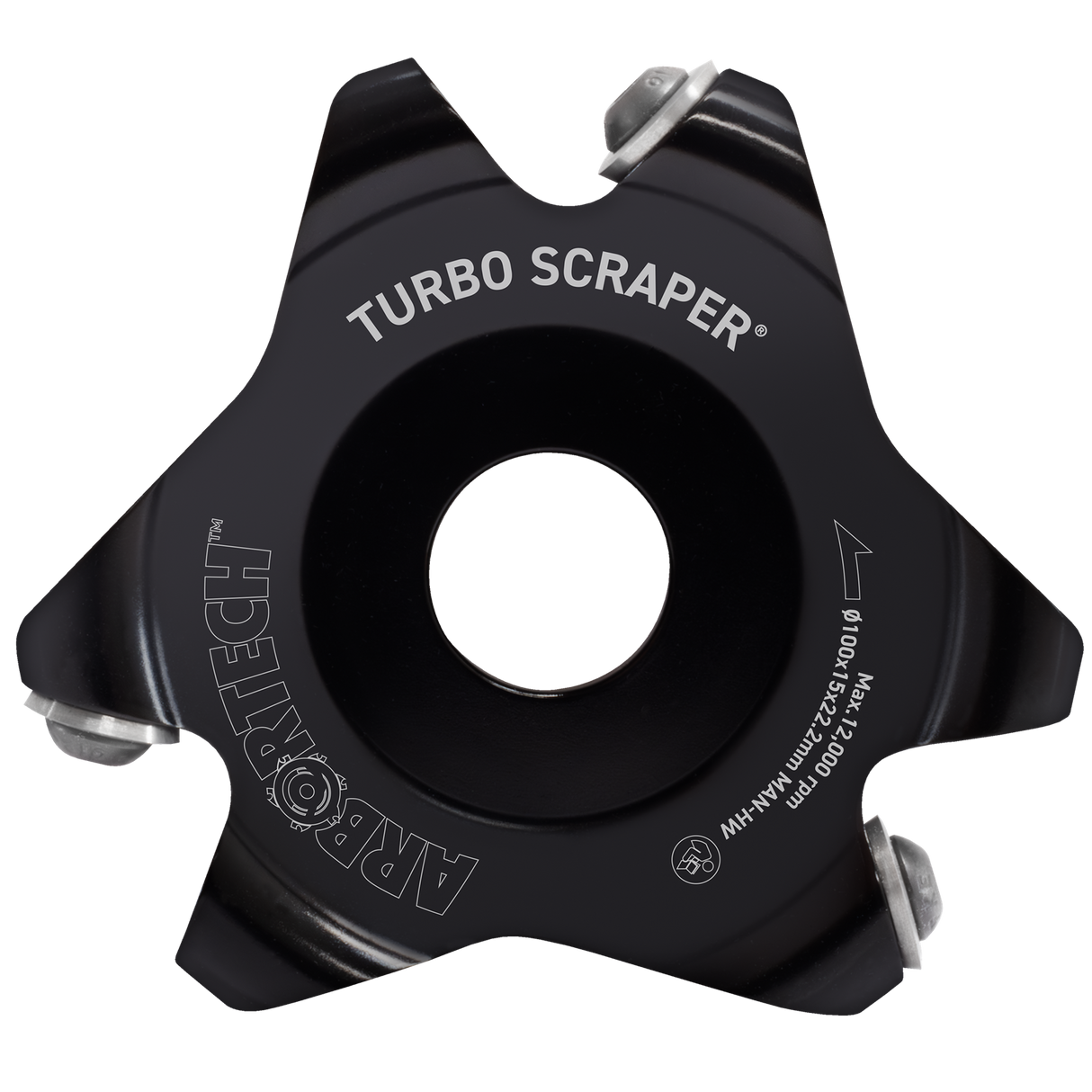 Arbortech Turbo Scraper Carving Attachment for Angle Grinders