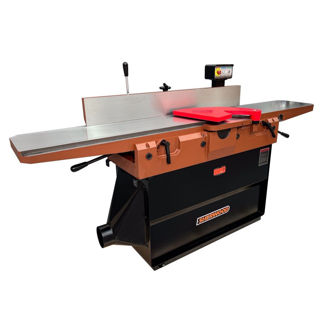 Sherwood 12in Parallelogram Jointer with Helical Head 2200W 3HP