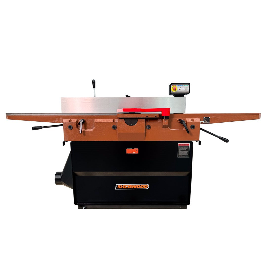 Sherwood 12in Parallelogram Jointer with Helical Head 2200W 3HP