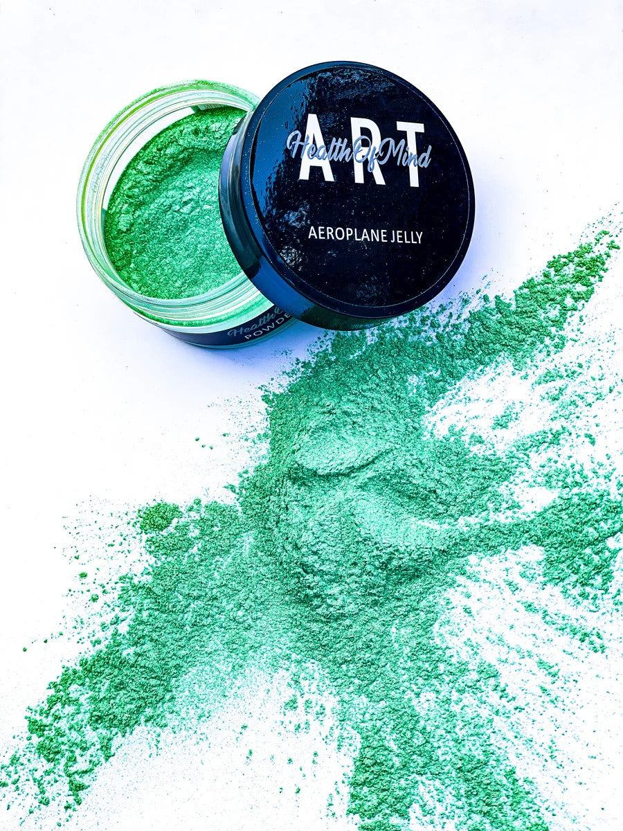 Health of Mind Art Star Pigment Mica Powder for Epoxy Resin - Aeorplane Jelly 50g