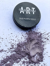 Health of Mind Art Duo Colour Pigment Mica Powder for Epoxy Resin - Purple/Gold 50g