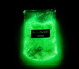 Health of Mind Art Luminescent Sand Pigment for Epoxy Resin - Green 100g