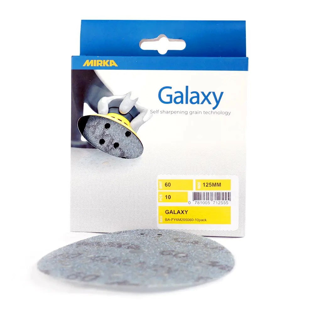 Mirka Galaxy Sanding Disc - 125mm Pack of 10