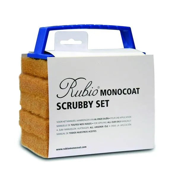 Rubio Monocoat Set of 5 Scrubby Pads 15 x 10cm for Timber Finish Application