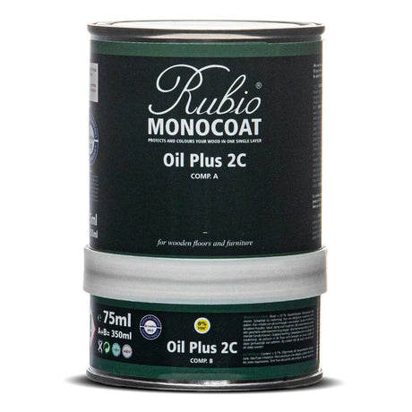 Rubio Monocoat Oil Plus 2C Hard Wax Oil Stain - Natural 390ml