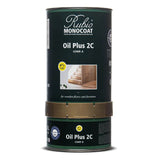 Rubio Monocoat Oil Plus 2C Hard Wax Oil Stain - Castle Brown