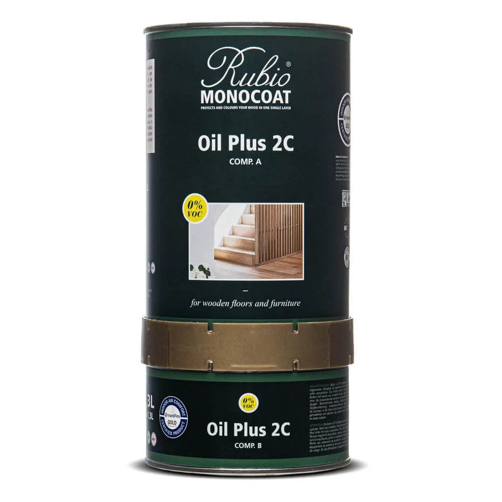 Rubio Monocoat Oil Plus 2C Hard Wax Oil Stain - Gris Belge