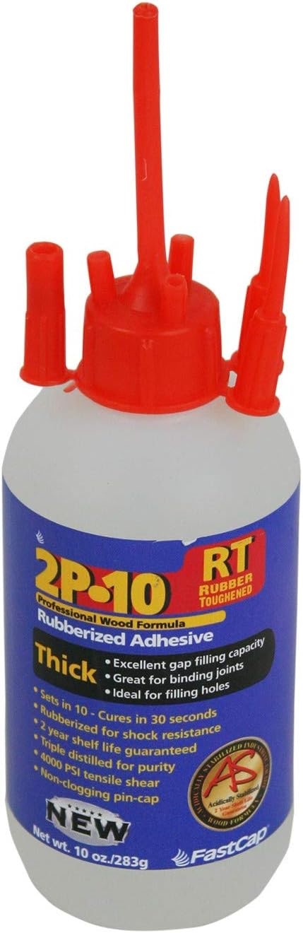 FastCap 2P-10 Rubber Toughened Thick Super Glue 280ml