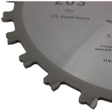 Torquata 8in Metric Dado Saw Blade Set 25.4mm 1in Bore includes Shims & Chippers