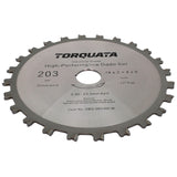 Torquata 8in Metric Dado Saw Blade Set 30mm Bore includes Shims & Chippers