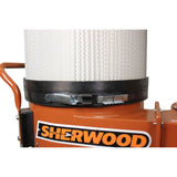 Sherwood Single Stage Dust Collector Pleated Filter 600CFM 750W