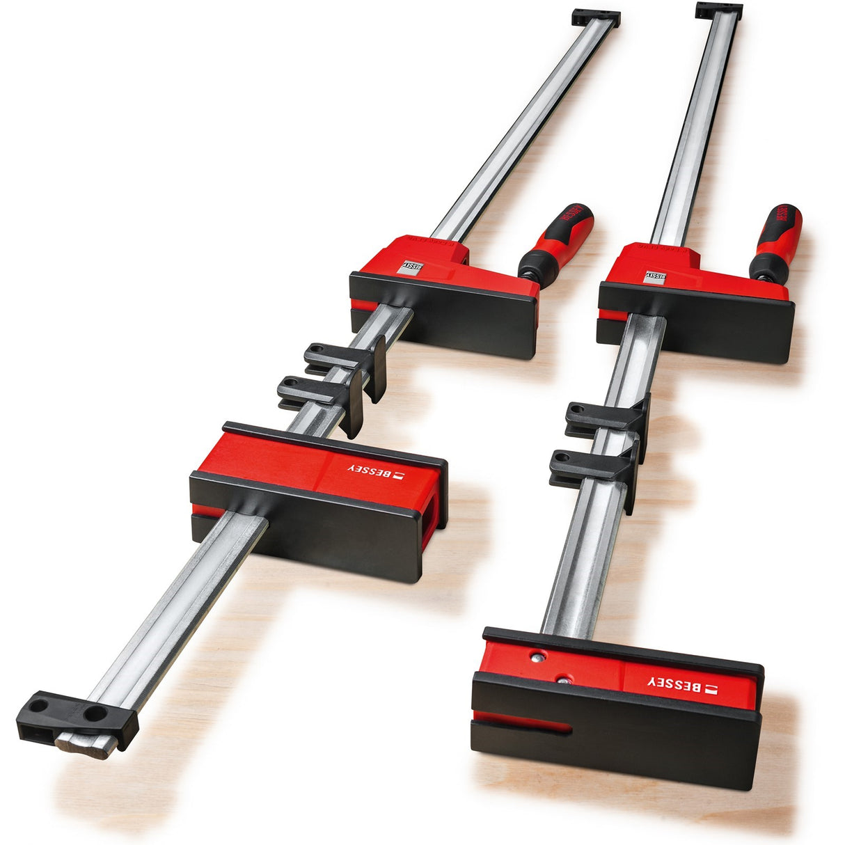 Bessey Set of Four K-Body Revo Vario Clamps 1000mm Capacity