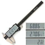 iGaging EZCal Digital Vernier Calipers 150mm Metric & Imperial Scales Plus Depth Base Attachment