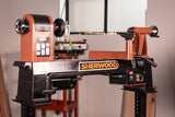 Sherwood Midi Wood Lathe 350mm Swing 750W 1HP Variable Speed with Bed Extension