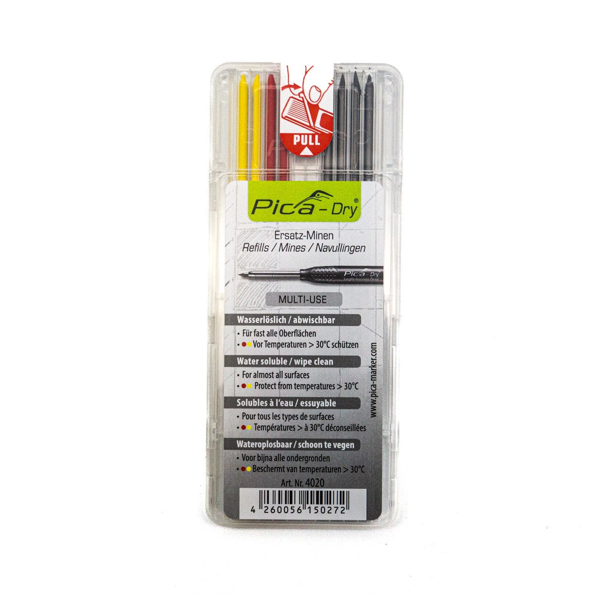 Pica Dry Automatic Long-life Pacer Pencil & Mix of 8 Basic Leads