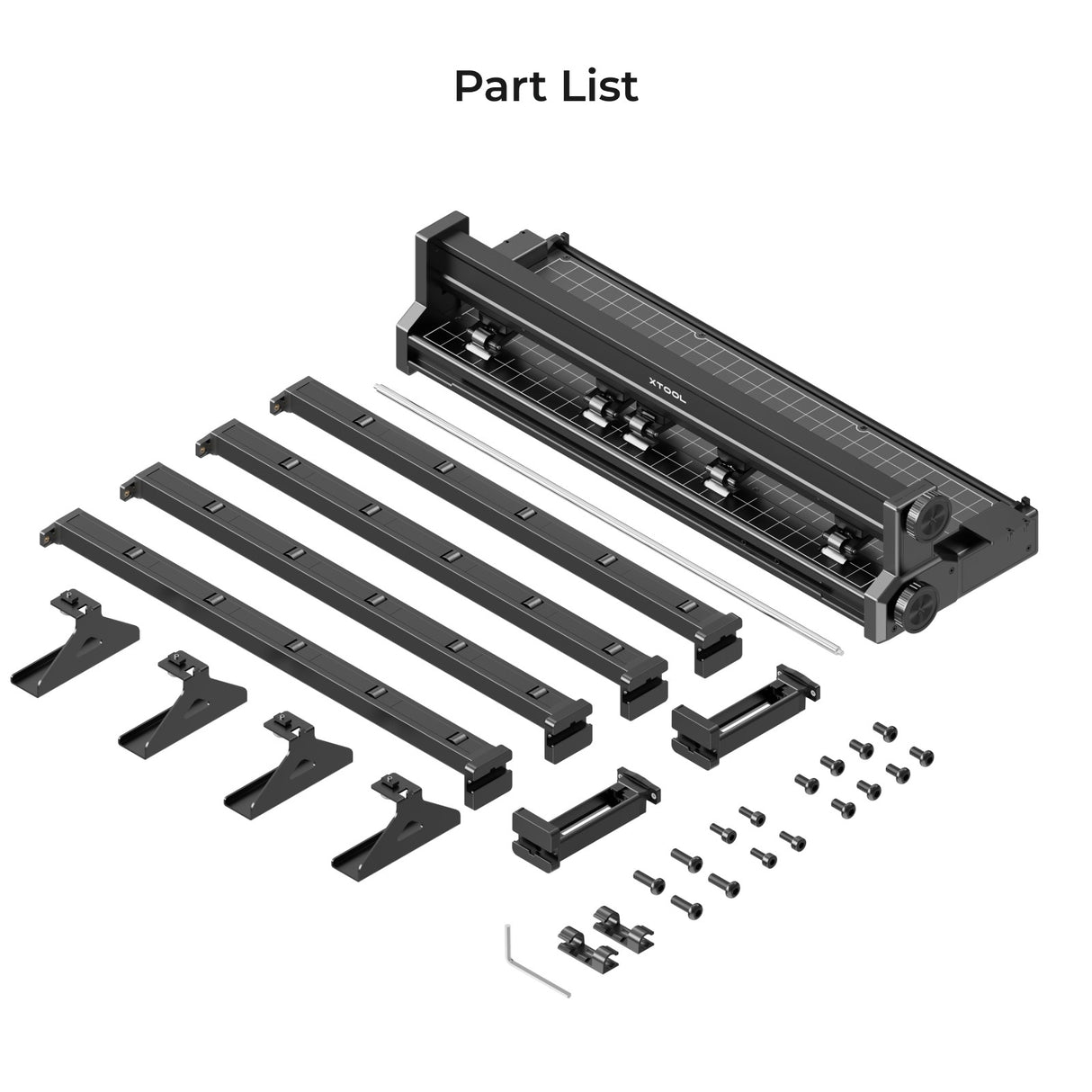 xTool Automatic Conveyor Feeder Basic 990mm for S1 Laser Cutter & Engraver