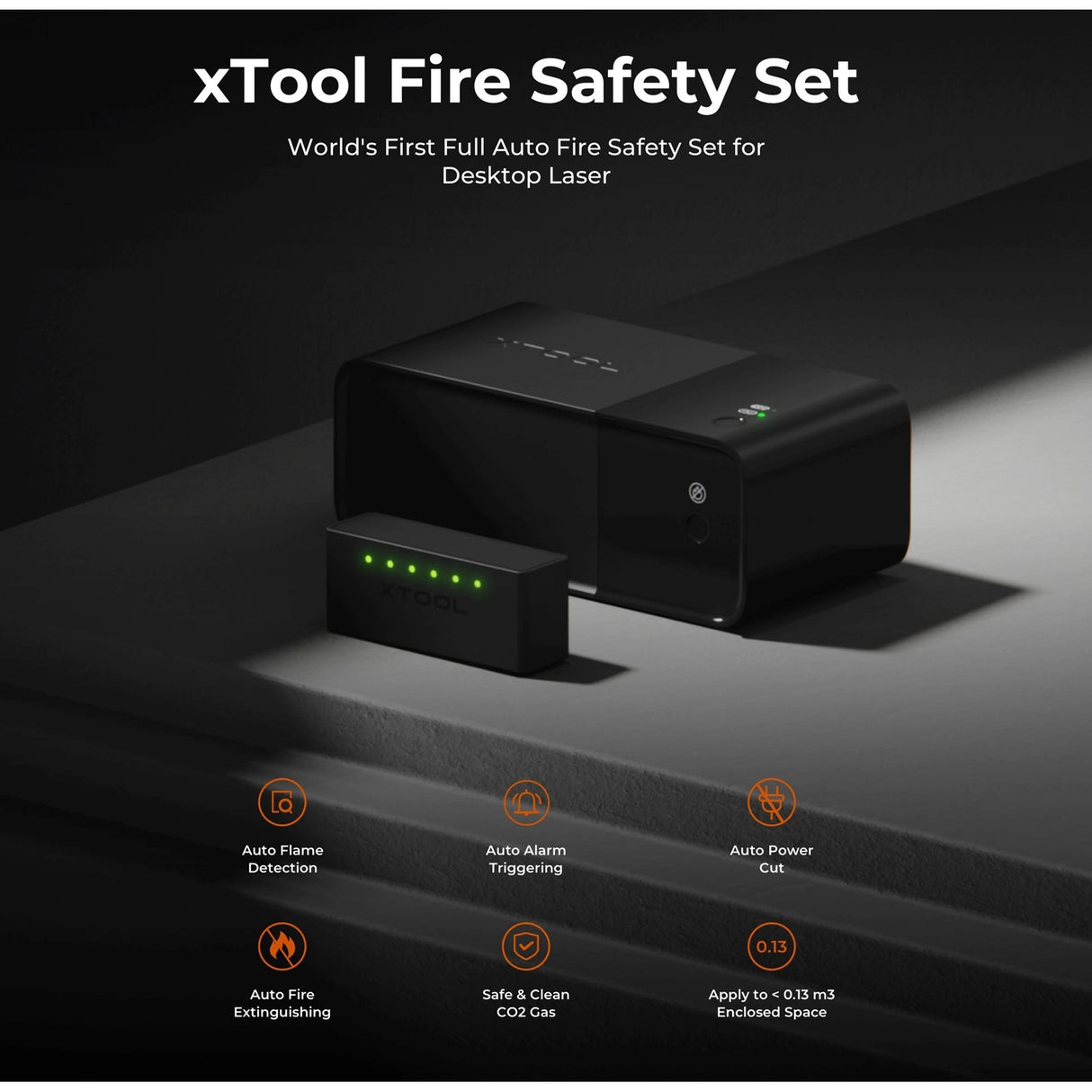 xTool Fire Safety Set for S1 Desktop Laser Cutter & Engraver