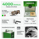 xTool F1 Portable Laser Cutter & Engraver Deluxe Bundle