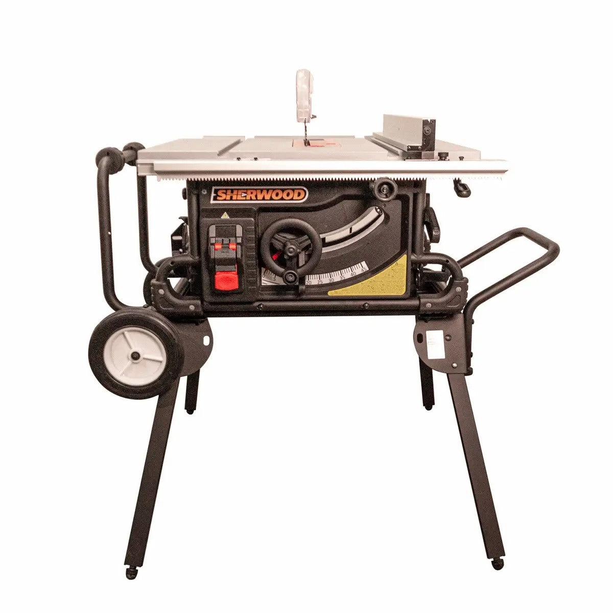 Sherwood 10in Job Site Table Saw 1500W 2HP with Wheeled Stand