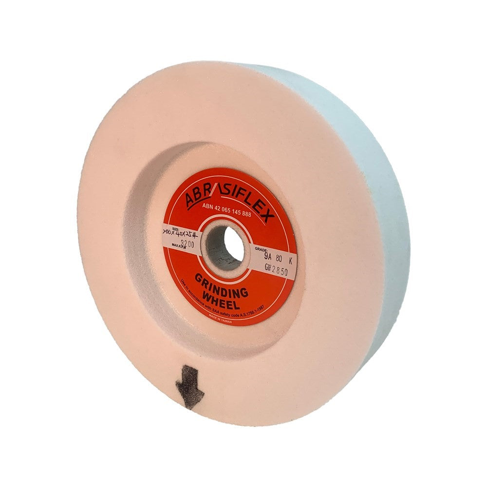 Abrasiflex Aluminium Oxide Wheels 200 x 40mm for Bench Grinders