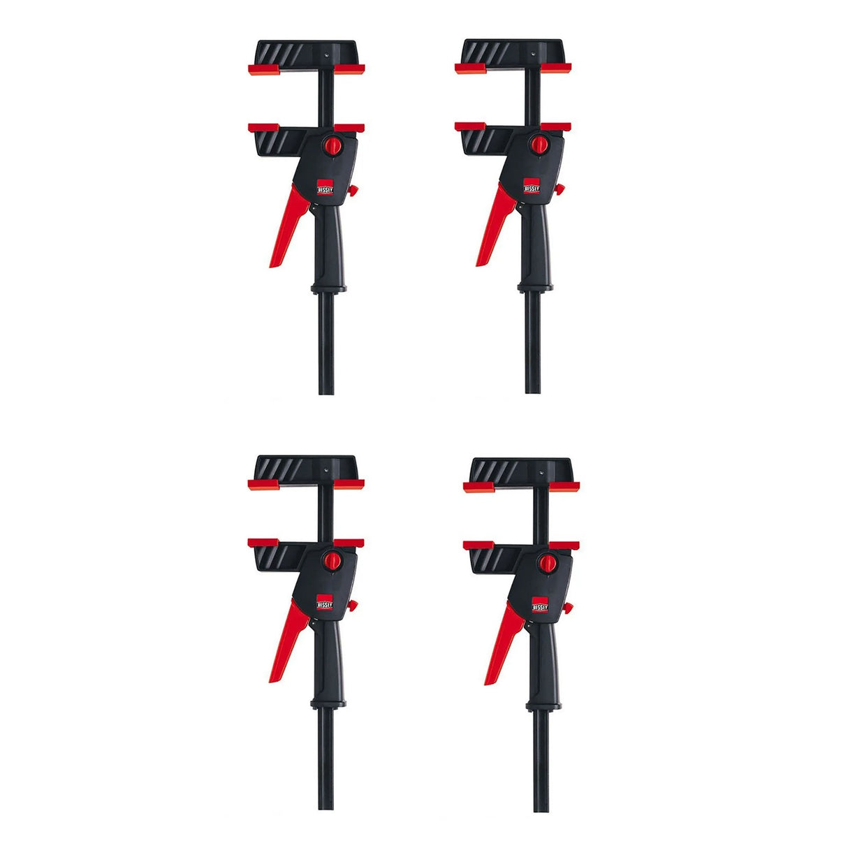 Bessey DuoKlamp 2x 160mm + 2x 450mm Capacity Set of 4