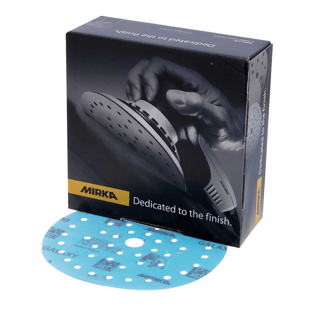 Mirka Galaxy Sanding Discs 150mm Pack of 50