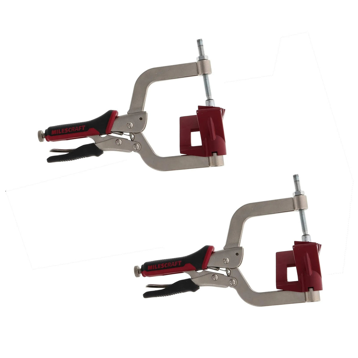 Milescraft Set of 2 Face Frame Corner Clamps 31.8mm Capacity