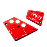 Infinity Set of 2 Setup Jigs for Lock Mitre Router Bits