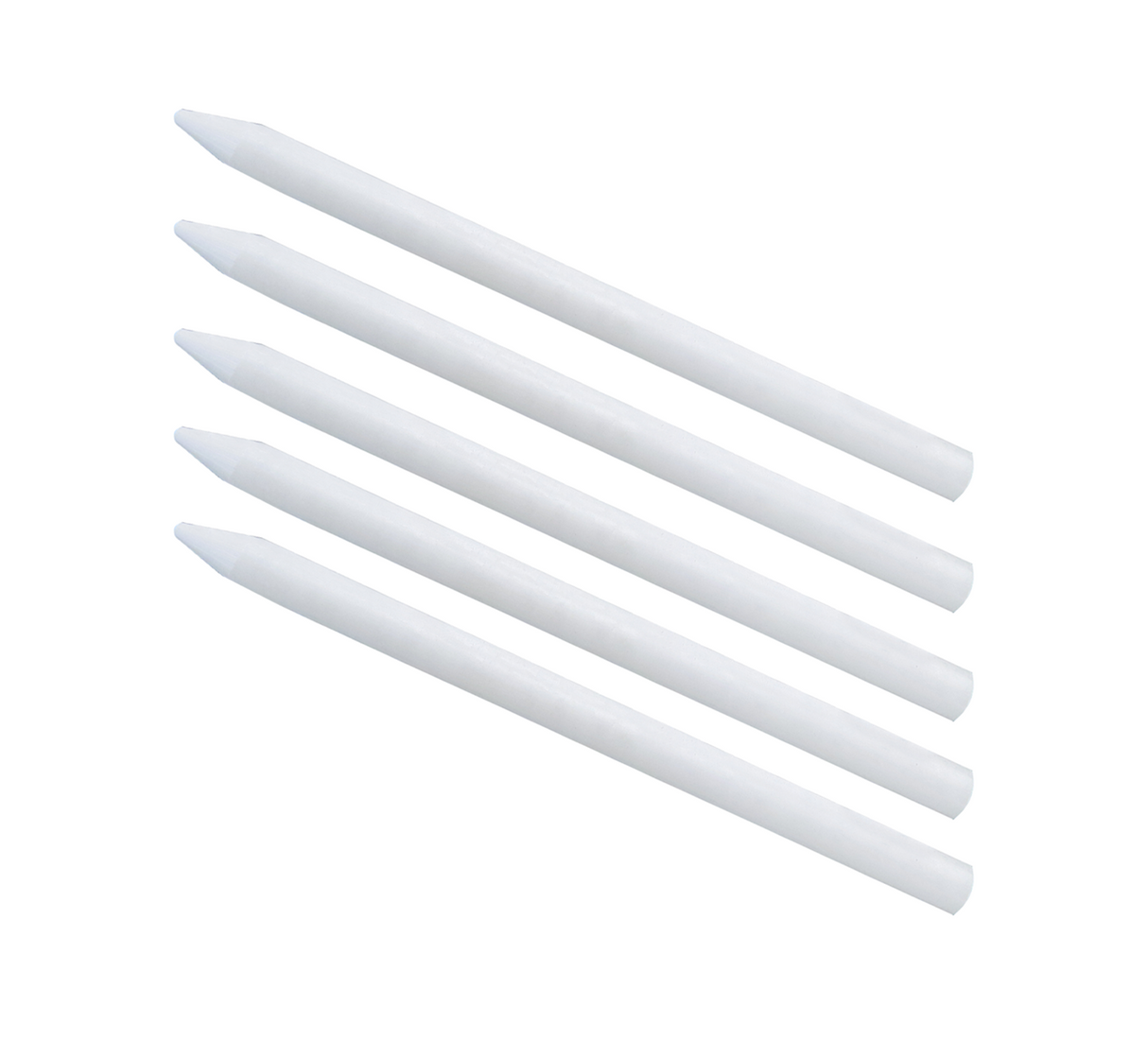 FastCap White Soapstone Refills for FatBoy Pencil Pack of 5