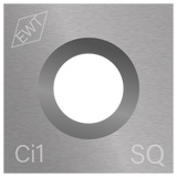 Easy Wood Tools Square Replacement Carbide Cutters for Woodturning Tools
