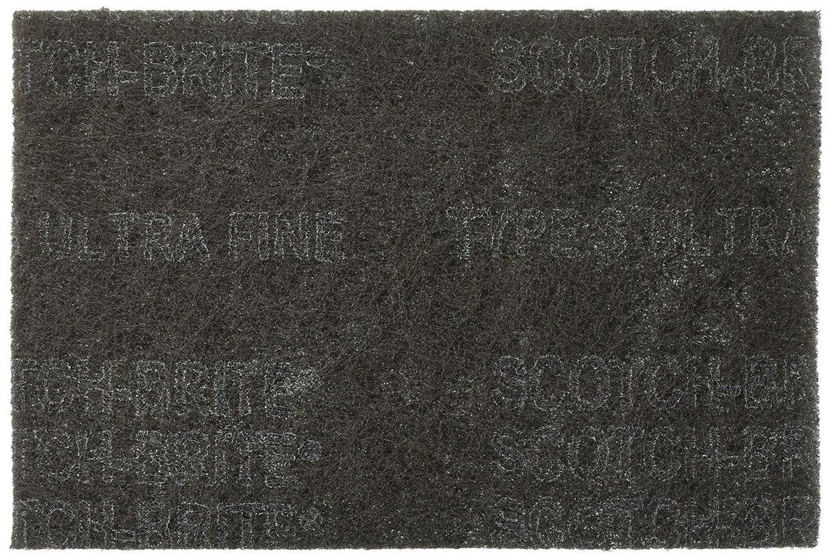 3M Scotch-Brite Pad Grey Super Fine Grit Abrasive Pad