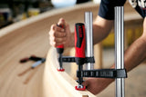 Bessey Set of 4 Quick Action Clamps TG Series 160mm Capacity Soft Grip Handle