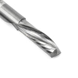 Torquata Single Flute Downcut Spiral CNC Router Bits 1/2in Shank Solid Carbide