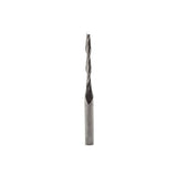 Torquata Twin-Flute Upcut Spiral CNC Router Bits 2.0mm Diameter 12mm Cutting Height 1/8in Shank