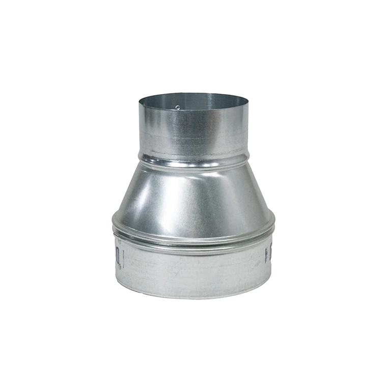 Sherwood Metal Reducer Fitting 6in (152mm) to 4in (102mm) for Dust Extraction